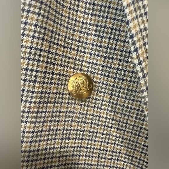 A.L.C. Double-Breasted Sedgwick Houndstooth Plaid Blazer - Size US 4 - Picture 12 of 15